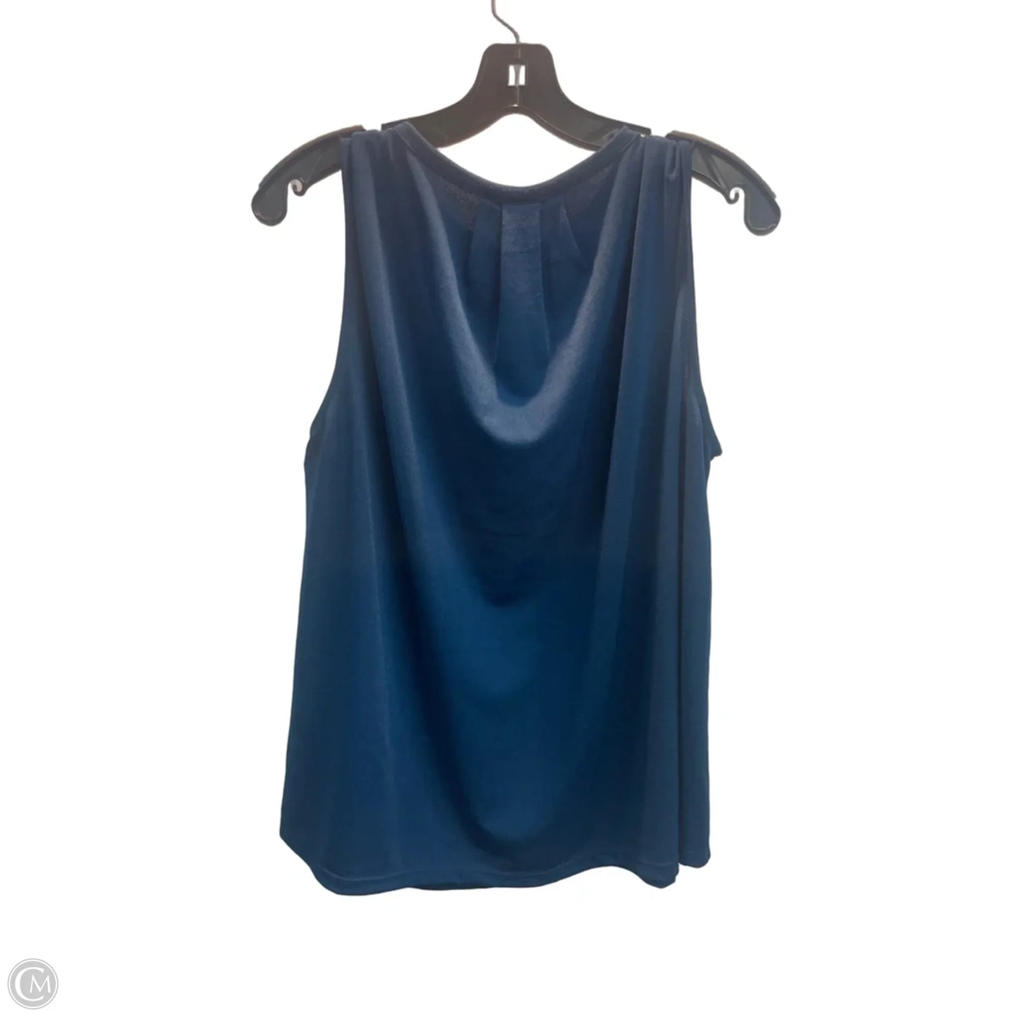 Top Sleeveless By H&m In Teal, Size: M