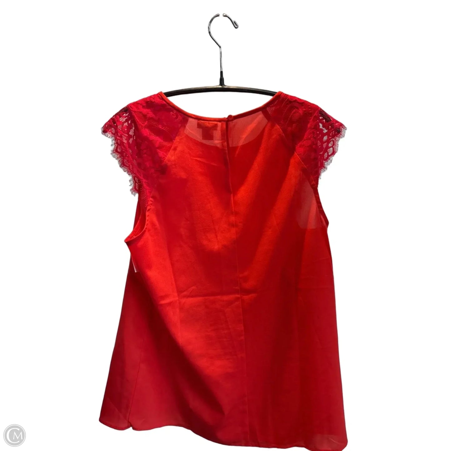 Top Sleeveless By J. Crew In Red, Size: 4