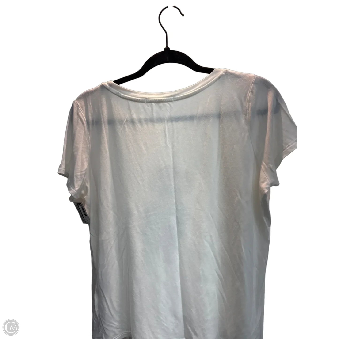 Top Short Sleeve By Cyrus In White, Size: M
