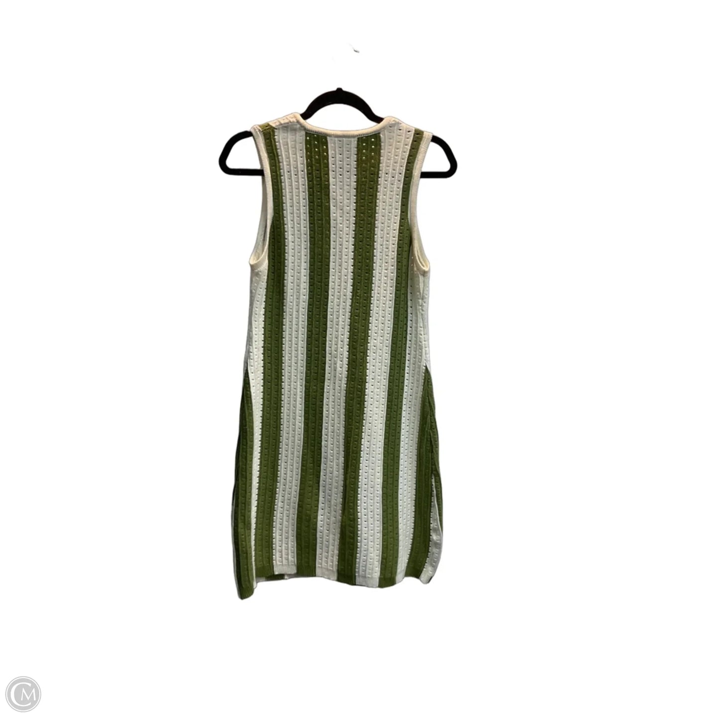 Dress Casual Midi By Daily Practice By Anthropologie In Striped Pattern, Size: M
