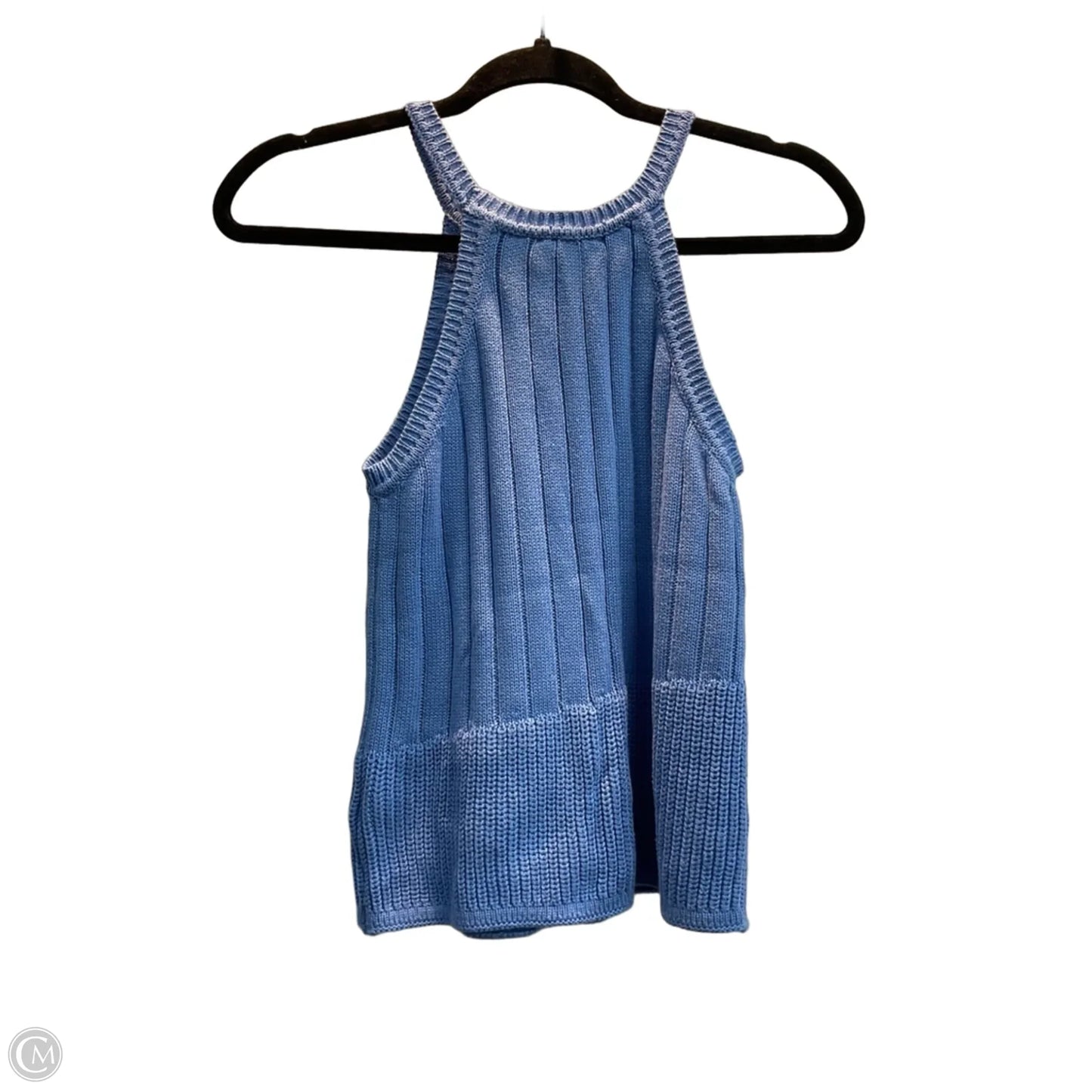 Top Sleeveless By Mystree In Blue, Size: S