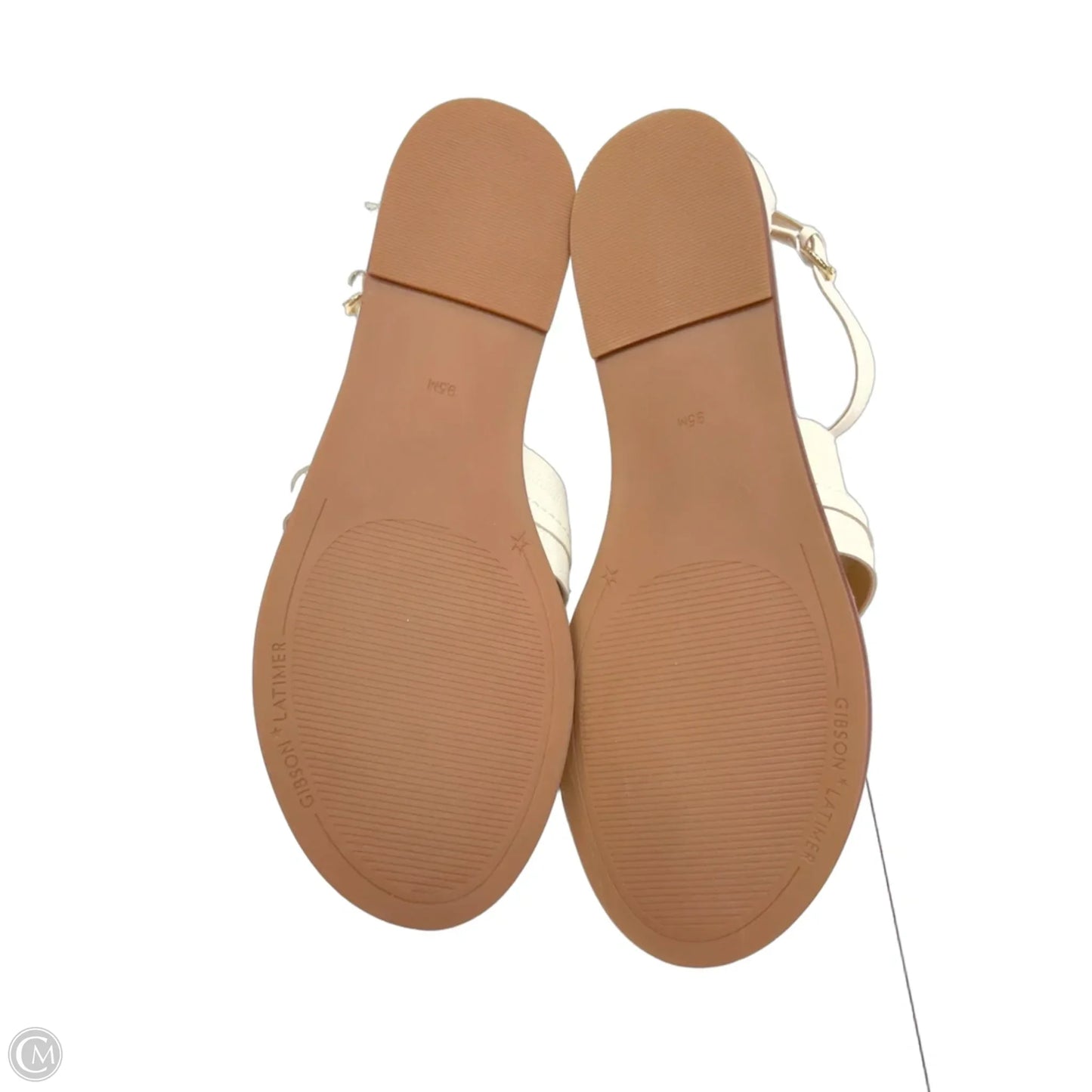 Sandals Flats By Gibson And Latimer In White, Size: 9.5