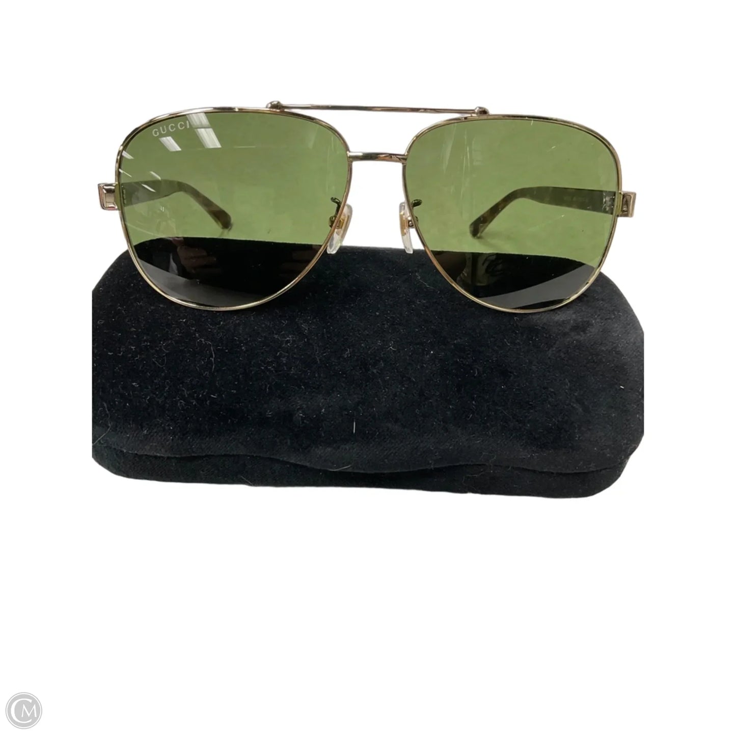 Sunglasses Luxury Designer By Gucci, Size: Large