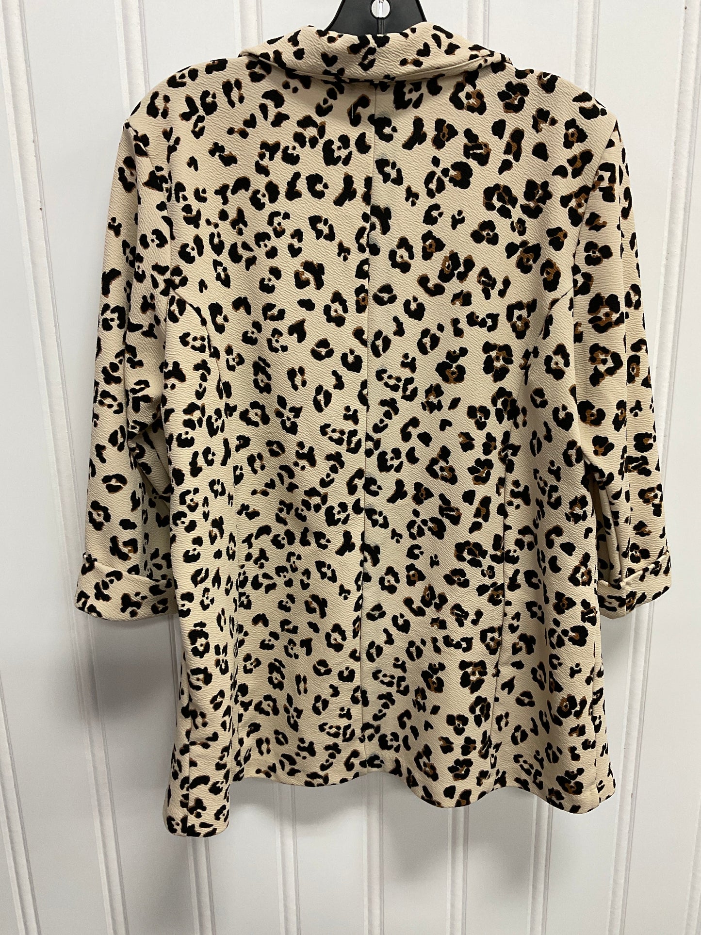 Blazer By Maurices In Animal Print, Size: 0x