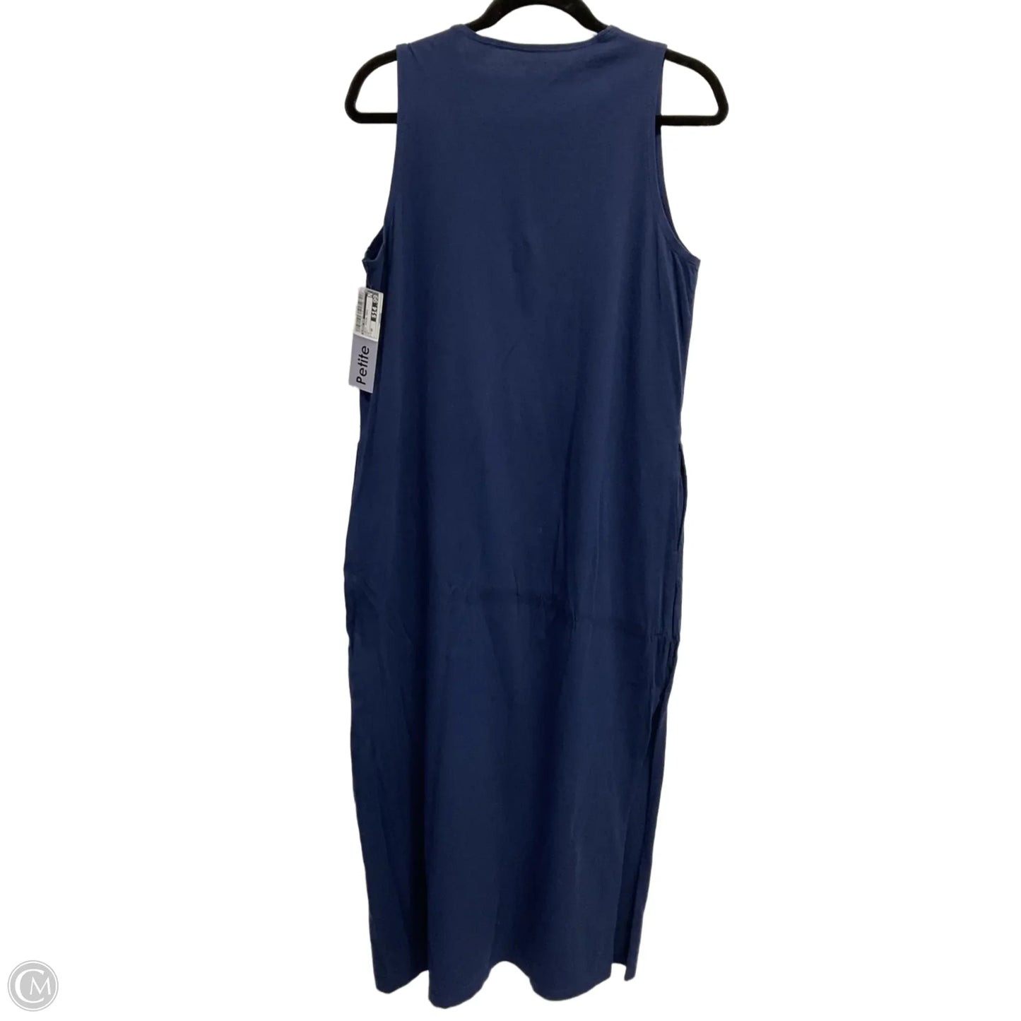 Dress Casual Maxi By Lands End In Navy, Size: Mp