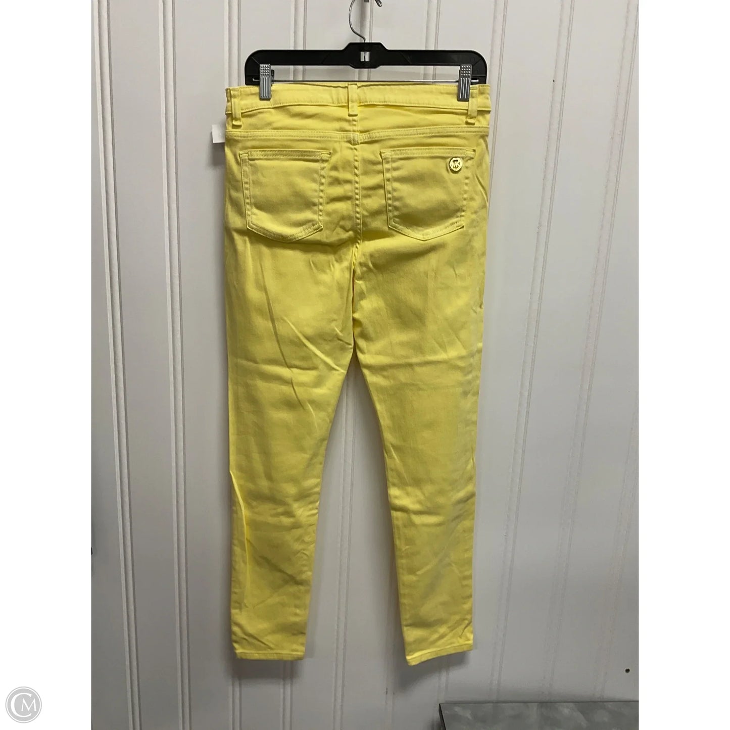Jeans Designer By Michael Kors In Yellow, Size: 10