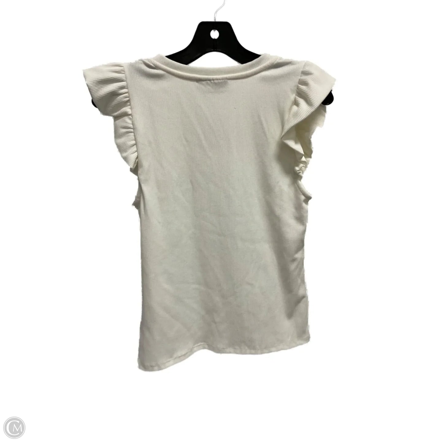 Top Short Sleeve By So In White, Size: L