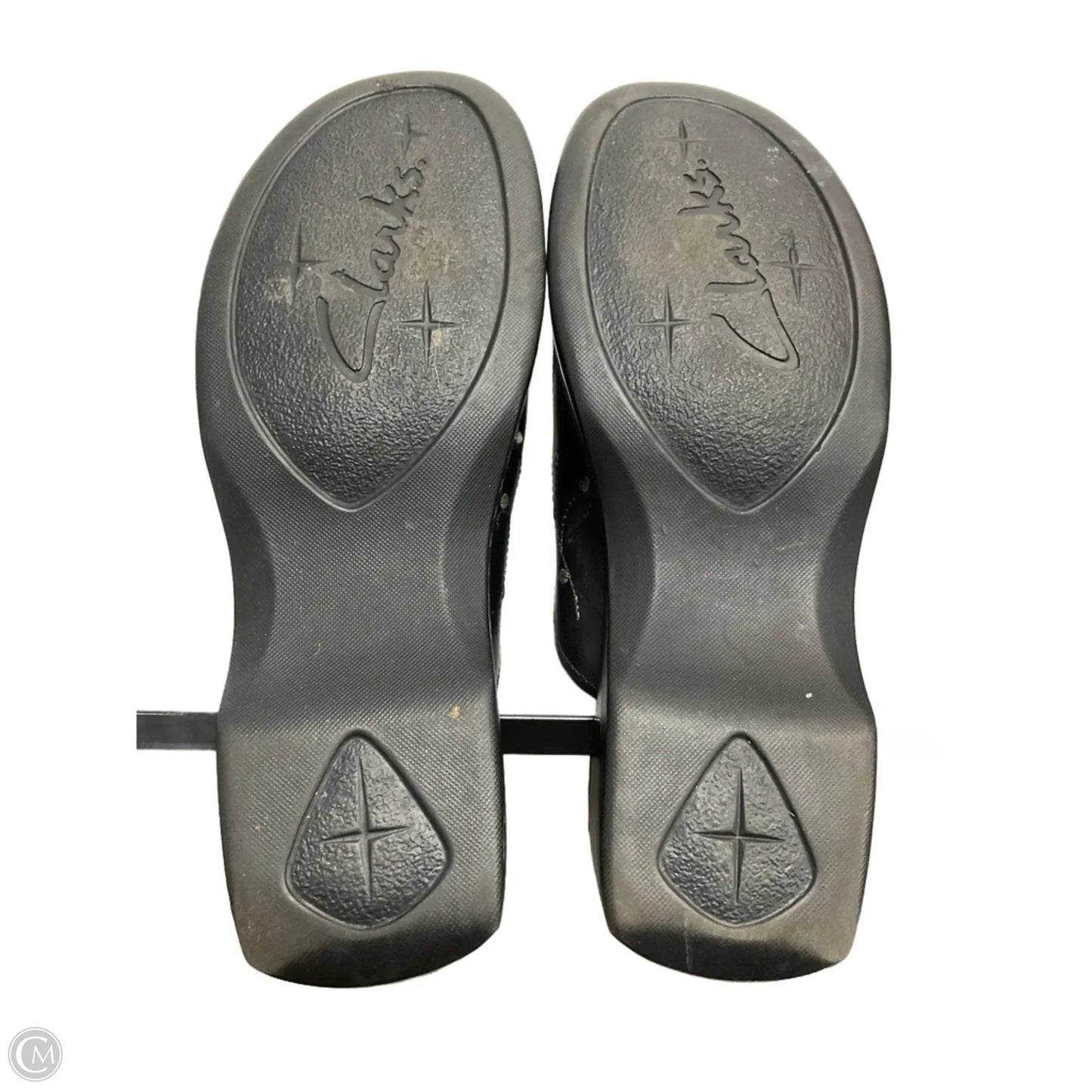 Shoes Heels Block By Clarks In Black, Size: 9