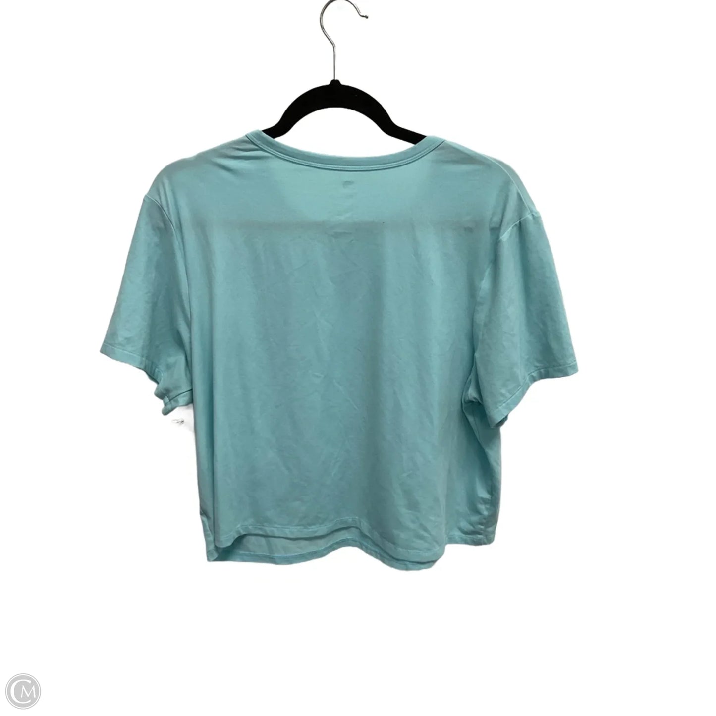 Top Short Sleeve Basic By All In Motion In Blue, Size: L