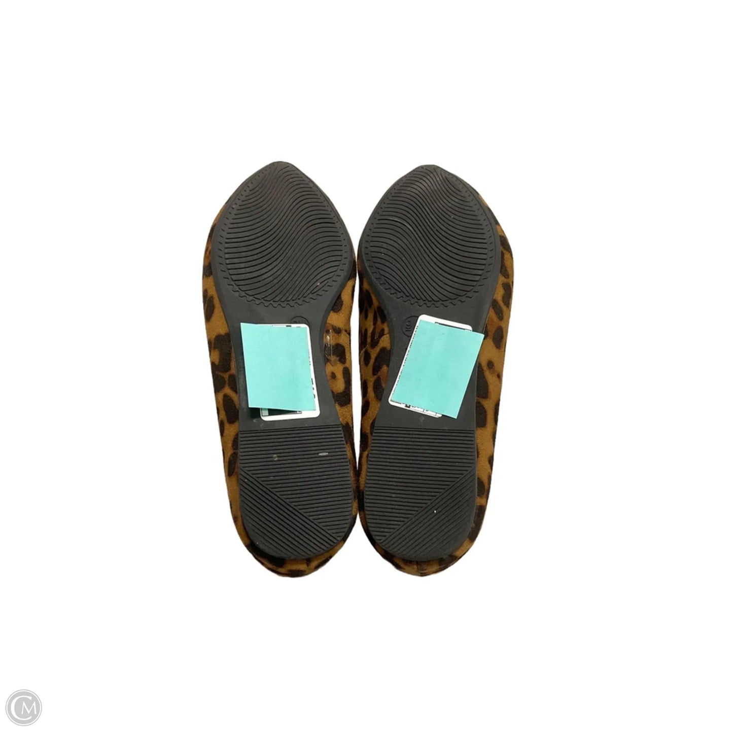 Shoes Flats By Time And Tru In Animal Print, Size: 9