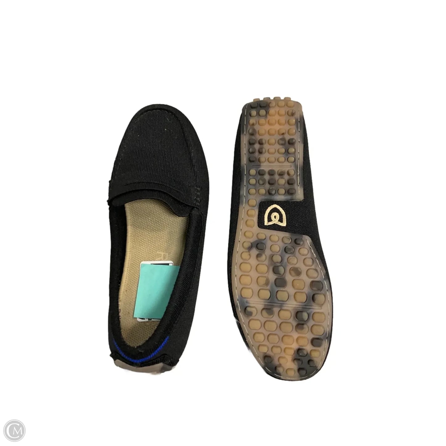 Shoes Flats By Rothys In Black, Size: 9.5
