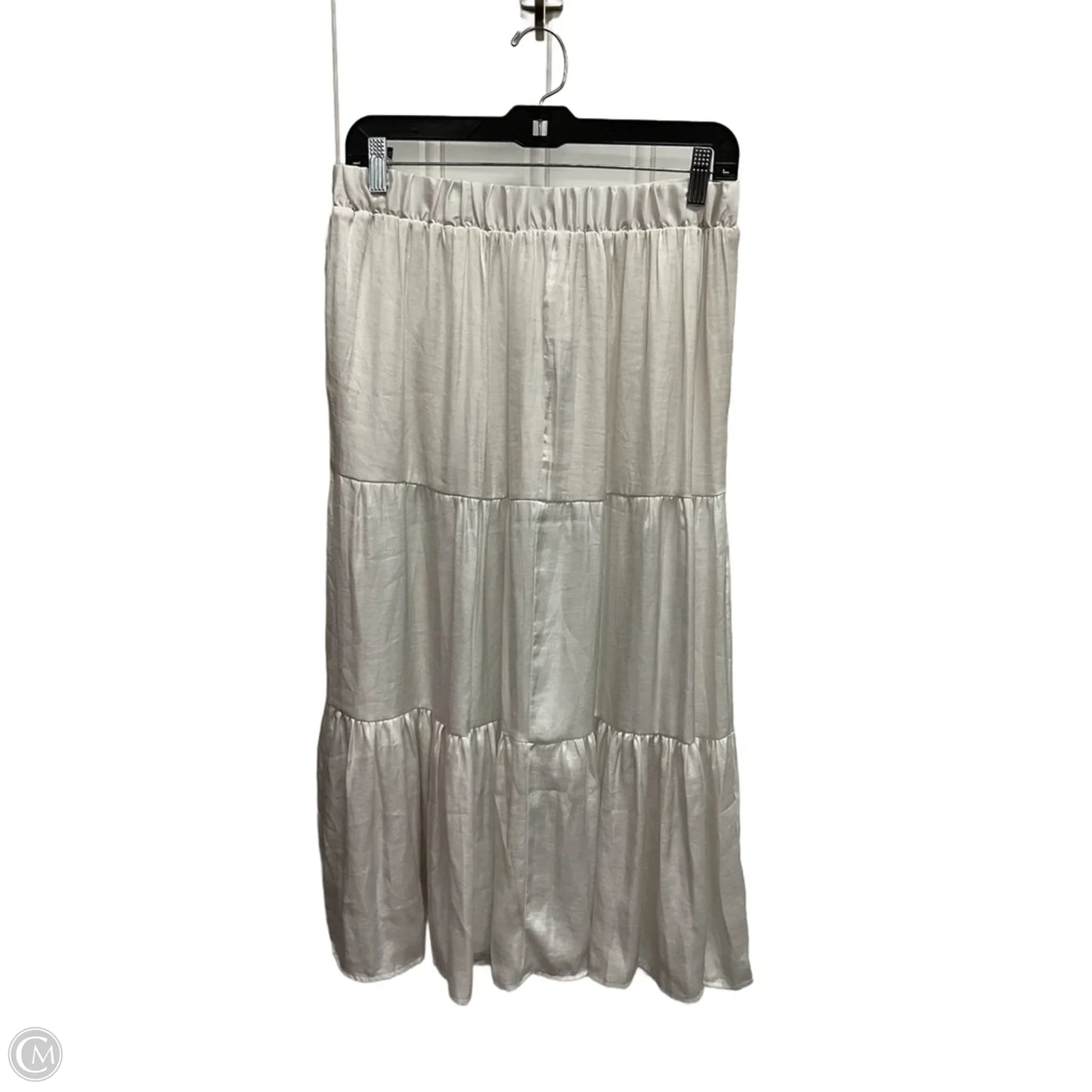 Skirt Maxi By Nine West In White, Size: M