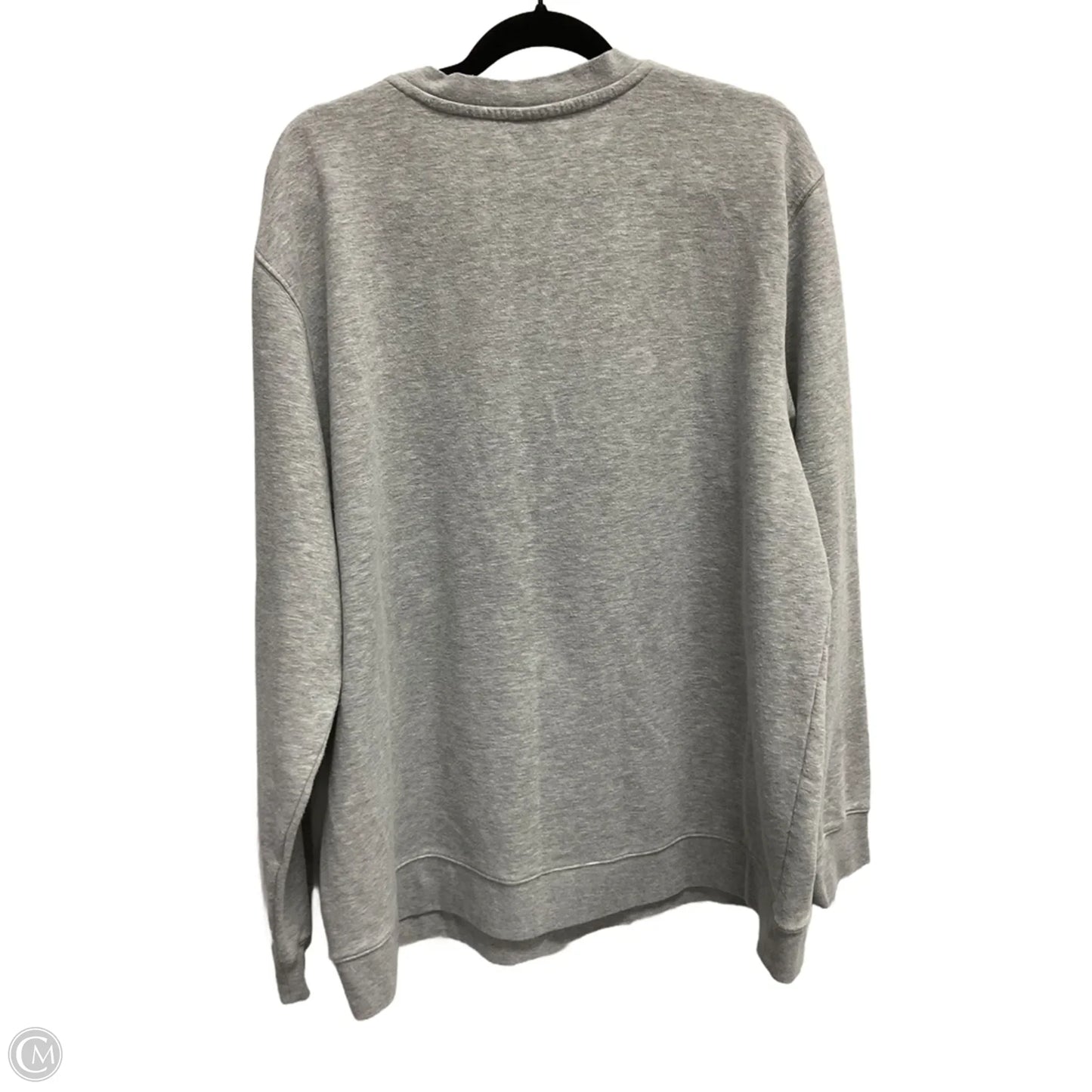 Sweatshirt Crewneck By Nfl In Grey & Red, Size: 2x