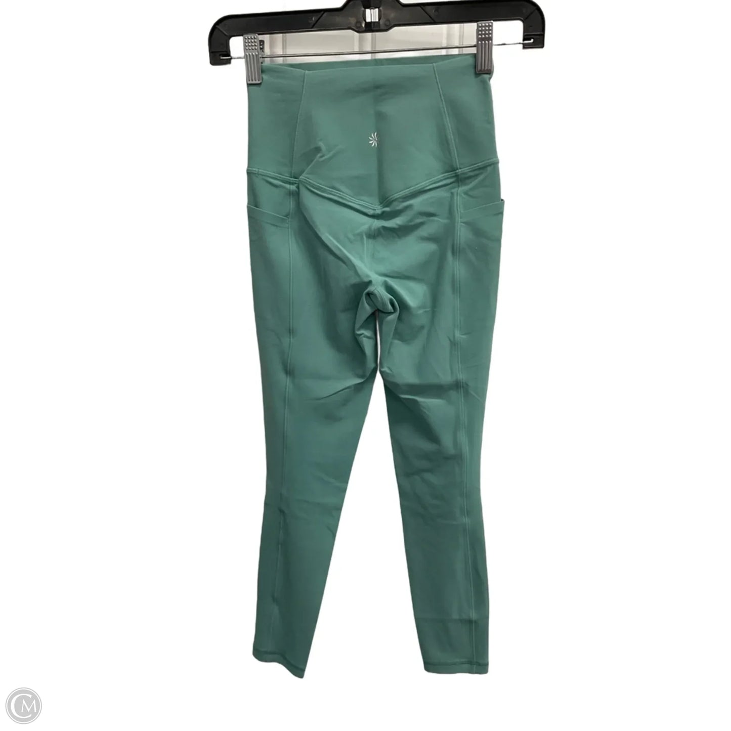 Athletic Leggings By Athleta In Blue, Size: Xxs