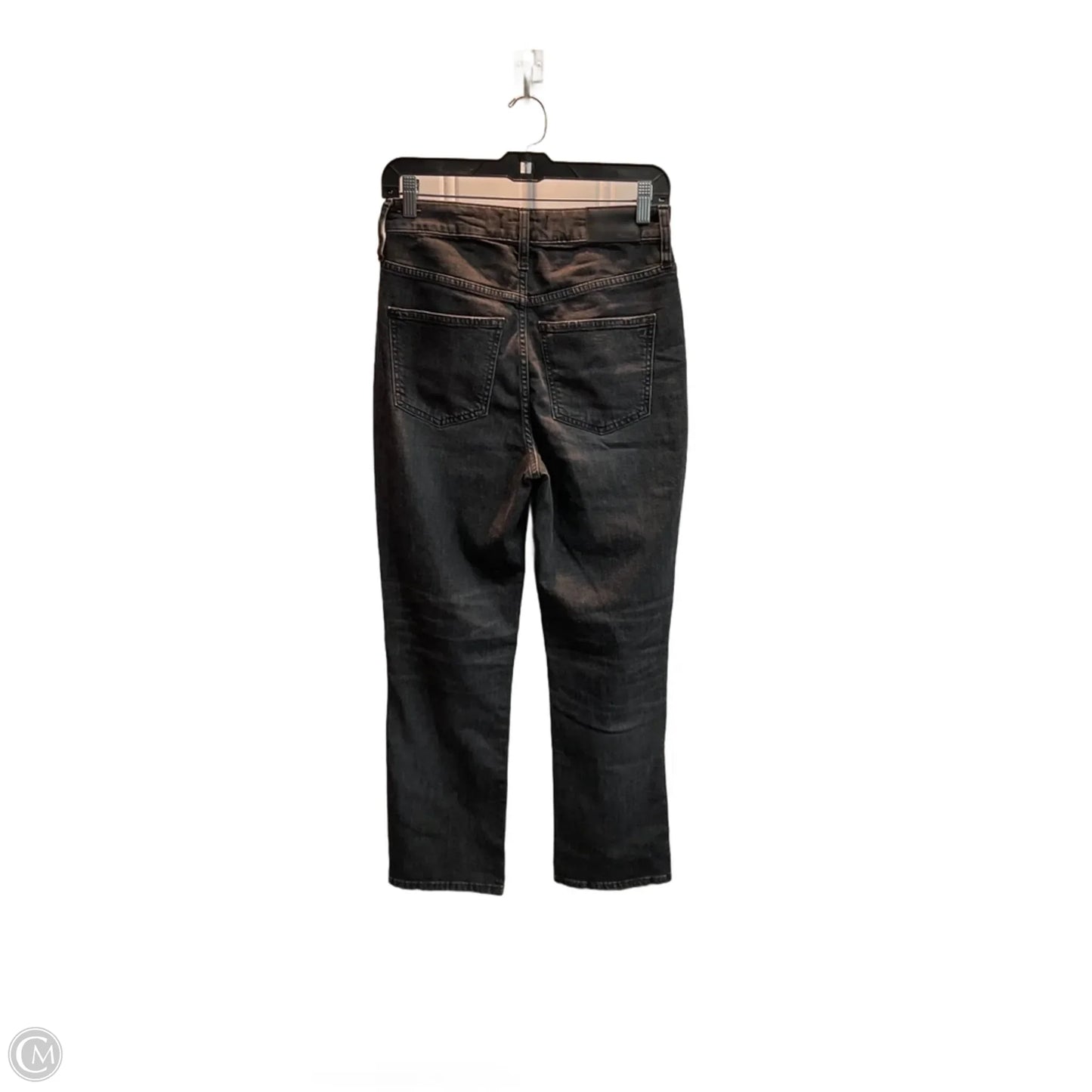 Jeans Skinny By Madewell In Black, Size: 0