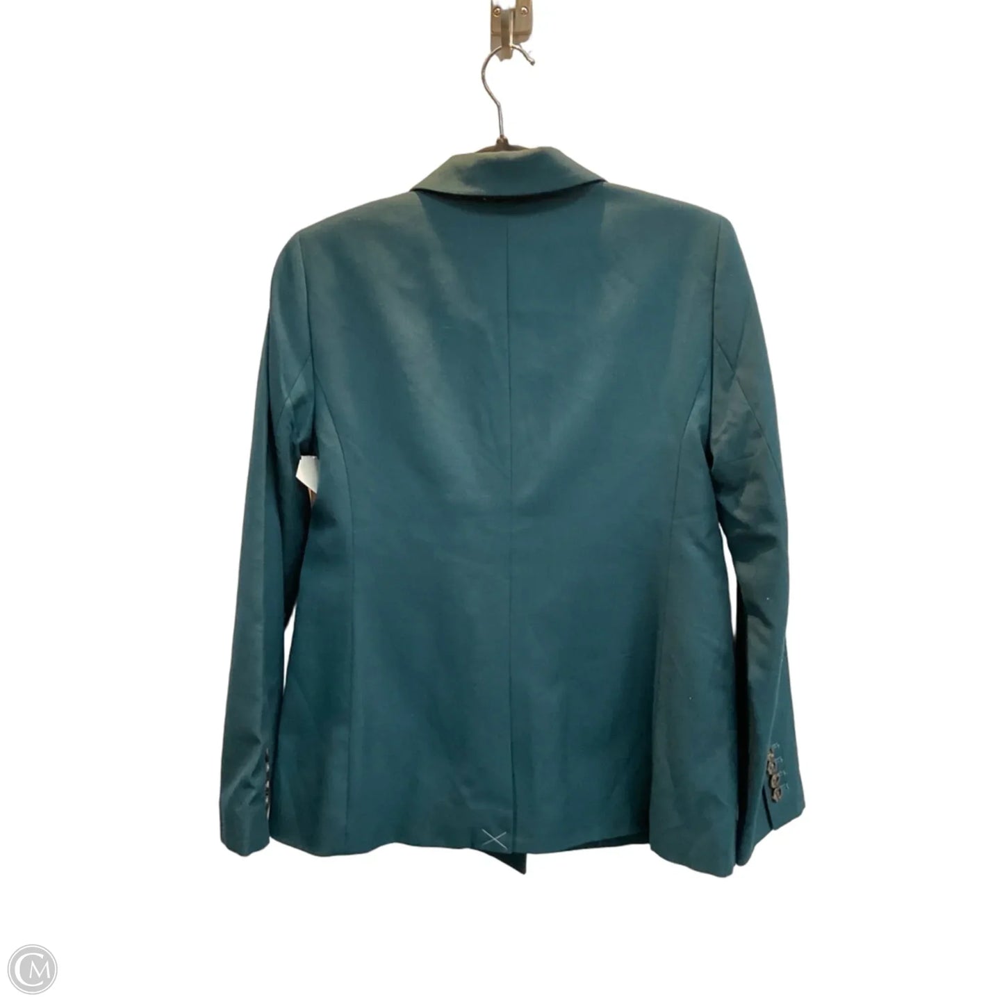 Blazer By Ann Taylor In Teal, Size: Xs