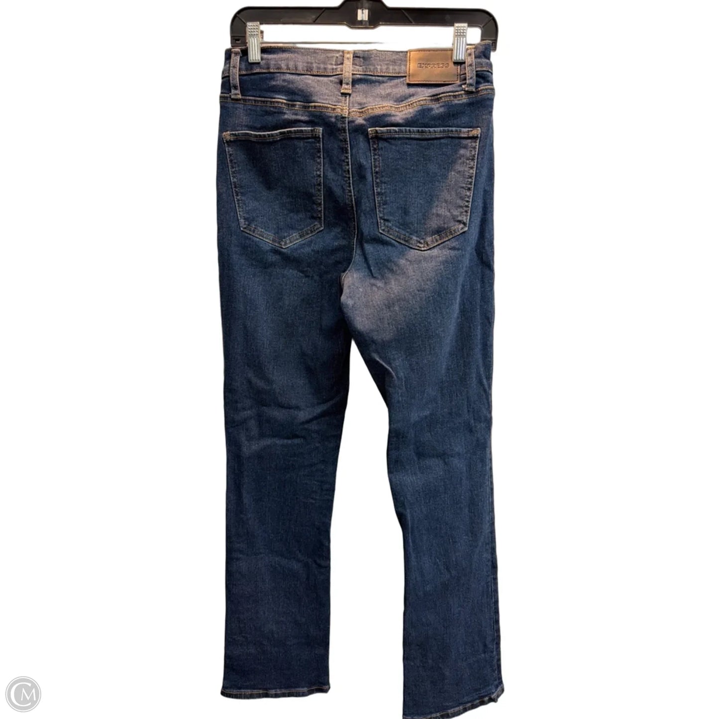 Jeans Straight By Express In Blue, Size: 10