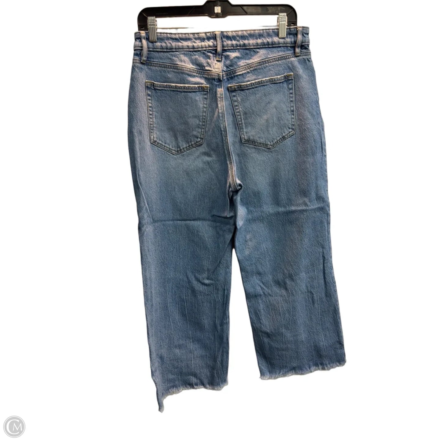 Jeans Wide Leg By Loft In Blue, Size: 8