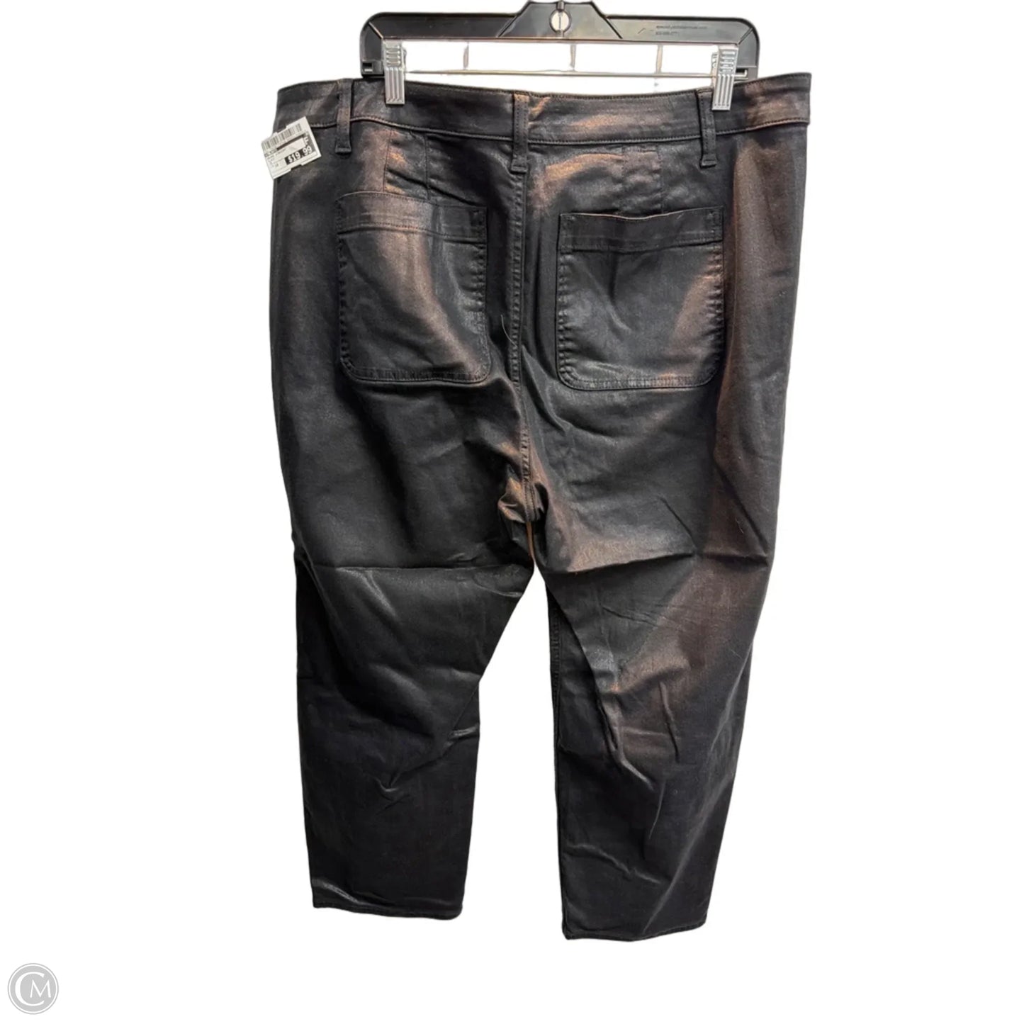 Jeans Straight By Talbots In Black, Size: 18
