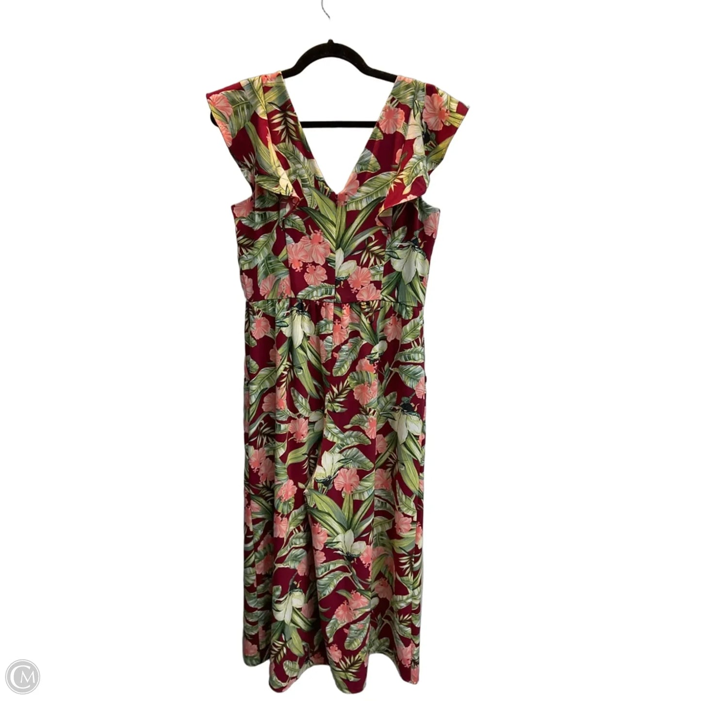 Jumpsuit By Ann Taylor In Floral Print, Size: S
