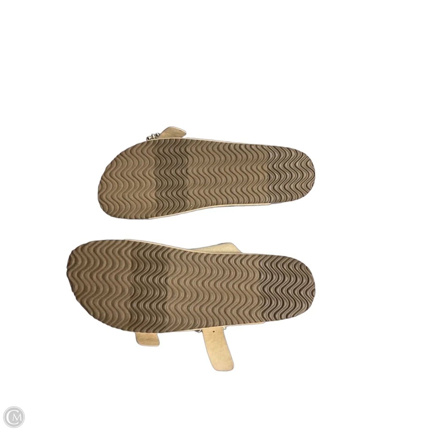 Sandals Flats By Lane Bryant In Beige, Size: 11