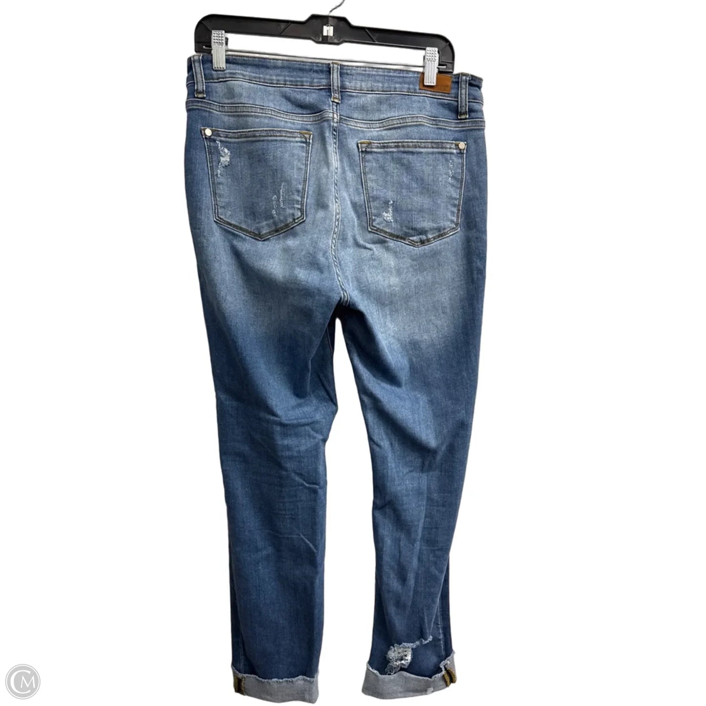 Jeans Skinny By Judy Blue In Blue, Size: 10