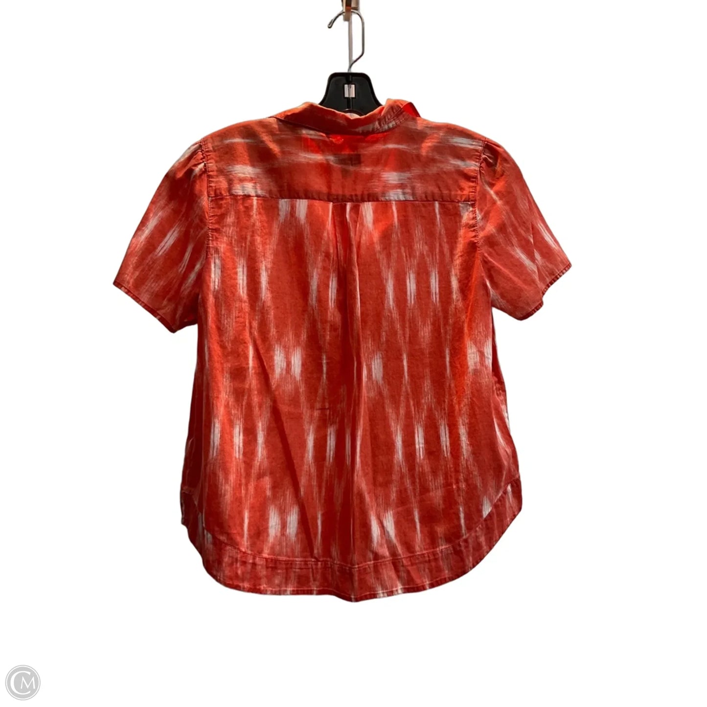 Top Short Sleeve By Talbots In Orange, Size: S