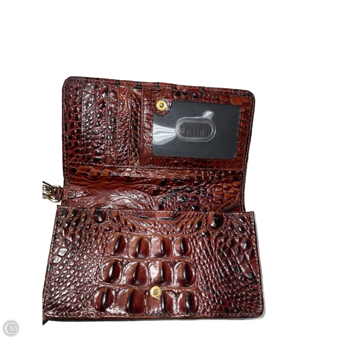 Wristlet Designer By Brahmin, Size: Medium