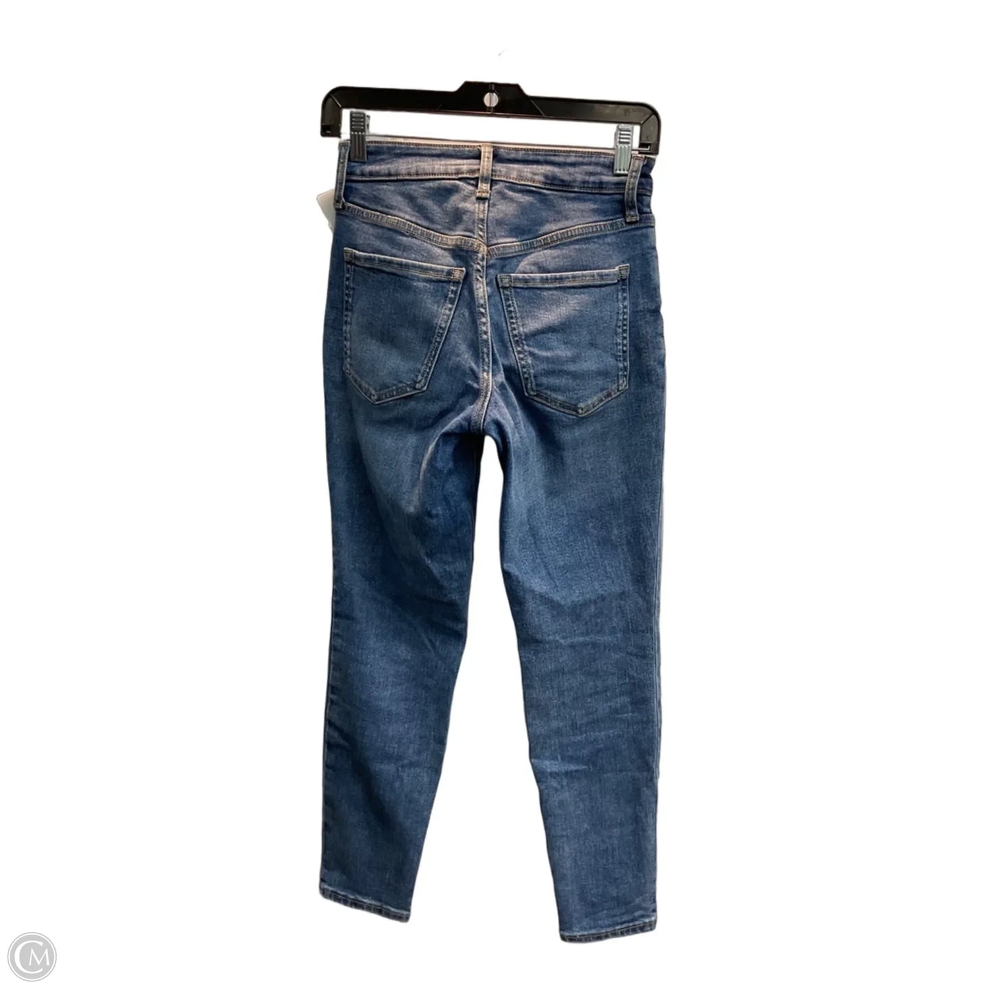 Jeans Straight By Old Navy In Blue Denim, Size: 0