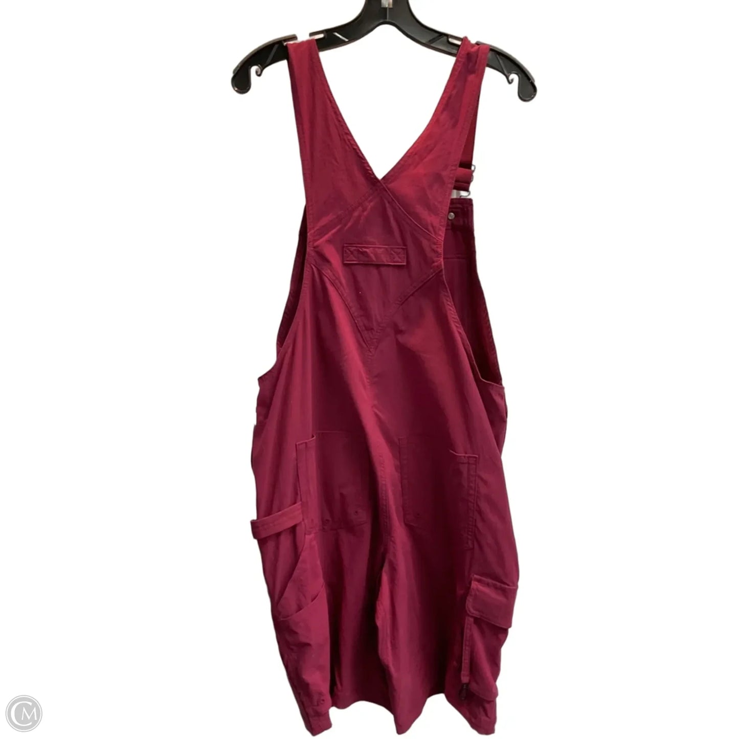 Shortalls By Duluth Trading In Maroon, Size: S