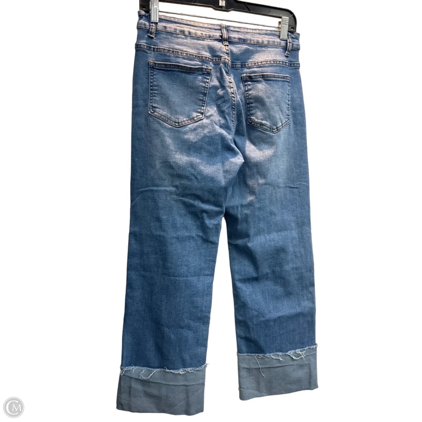 Jeans Cropped By Clothes Mentor In Blue Denim, Size: 6