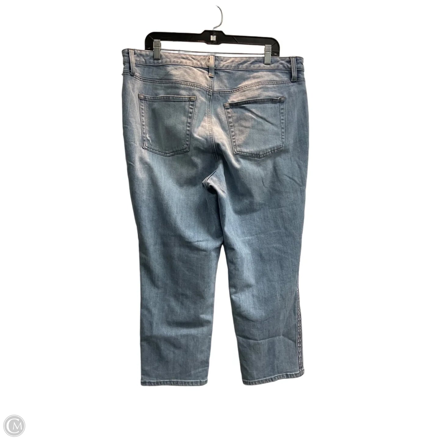 Jeans Cropped By Talbots In Blue, Size: 16