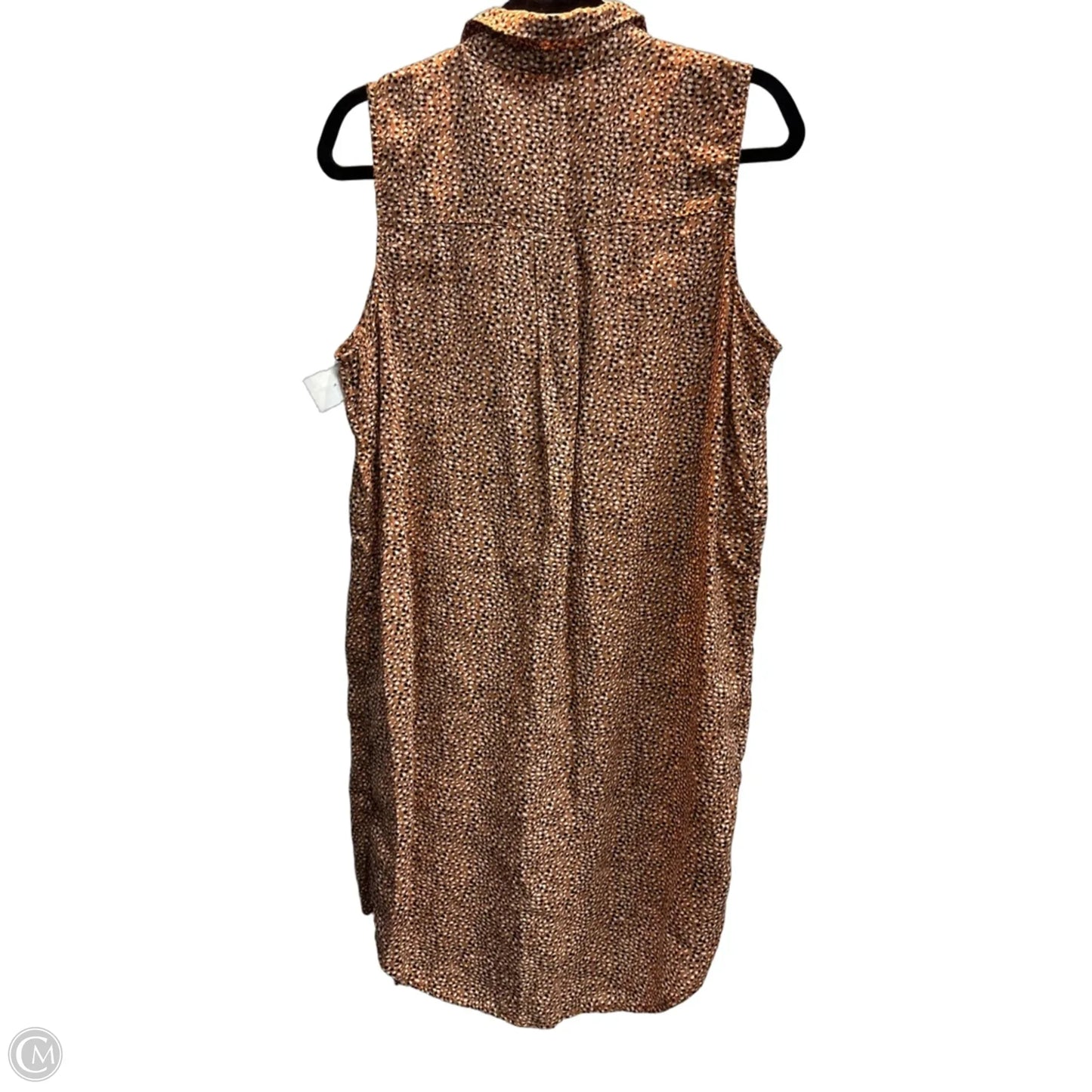 Dress Casual Midi By Tahari In Brown, Size: L