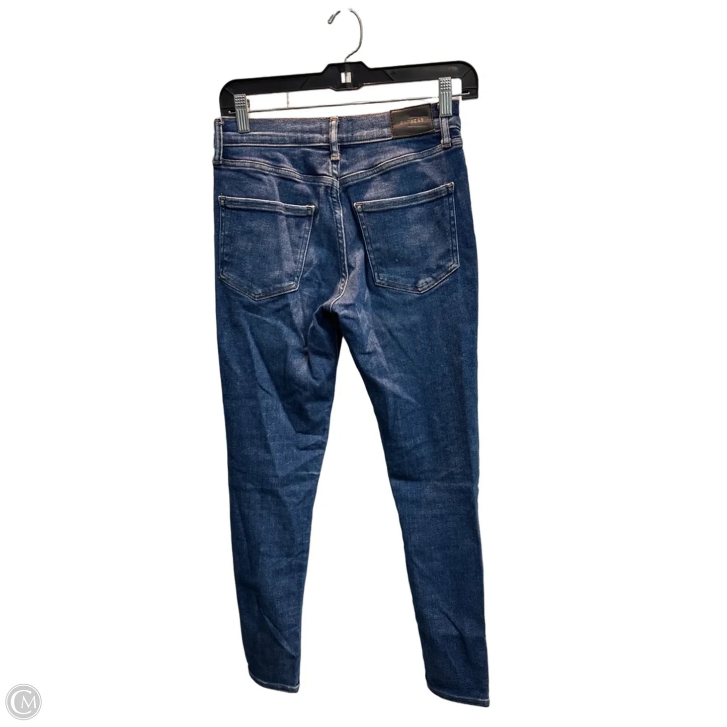 Jeans Skinny By Express In Blue, Size: 2