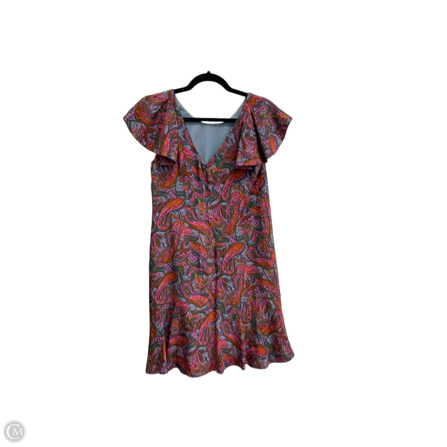 Dress Casual Midi By J. Crew In Paisley Print, Size: 2
