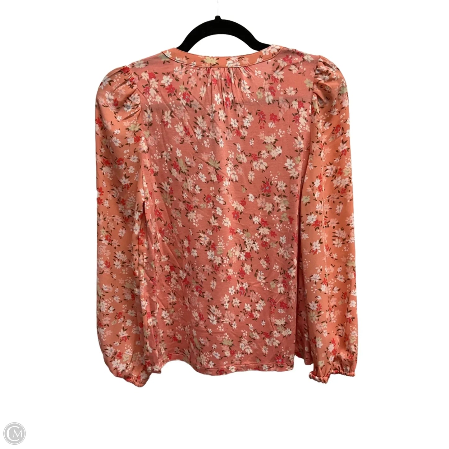 Blouse 3/4 Sleeve By Loft In Floral Print, Size: Xs