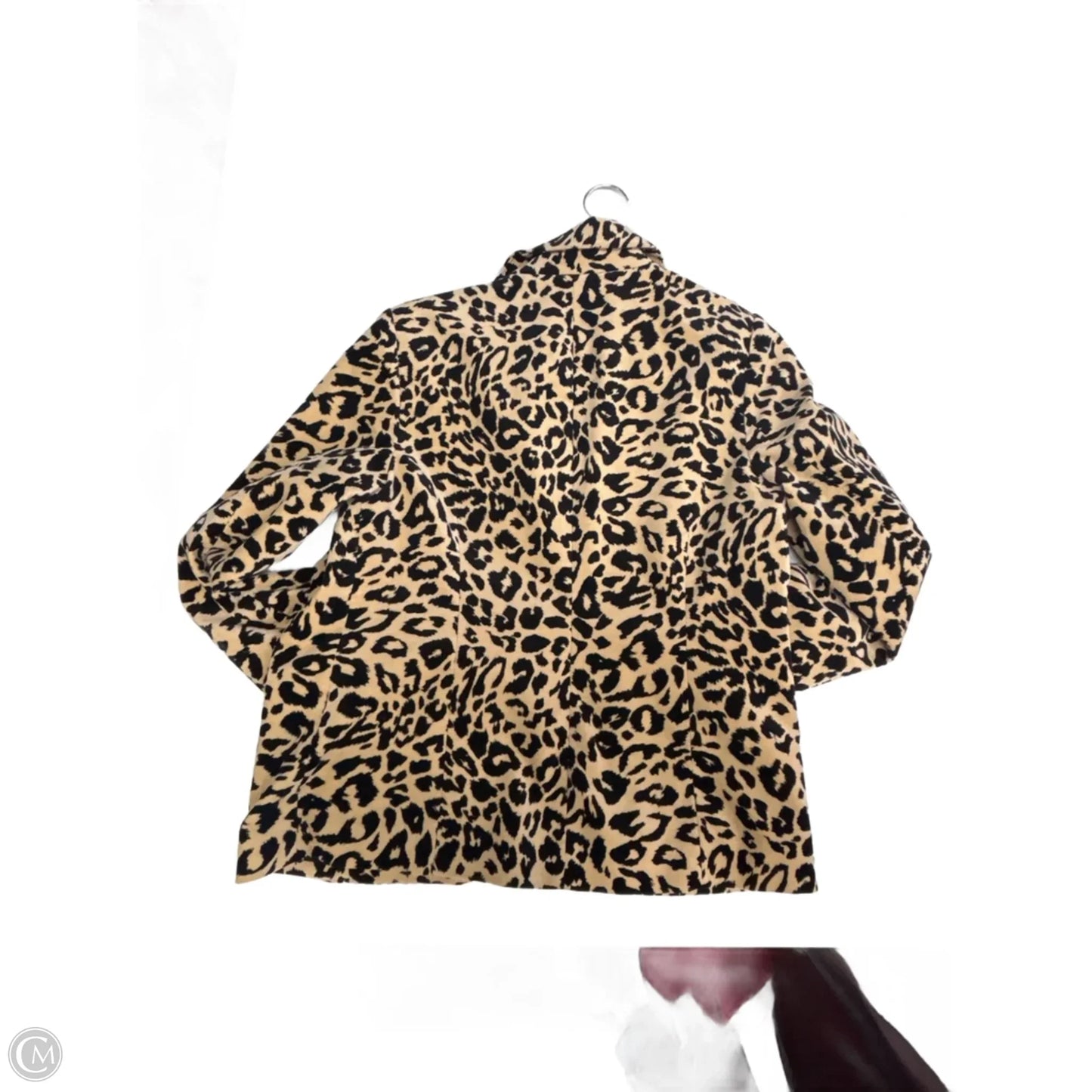 Blazer By Chicos In Animal Print, Size: Xs