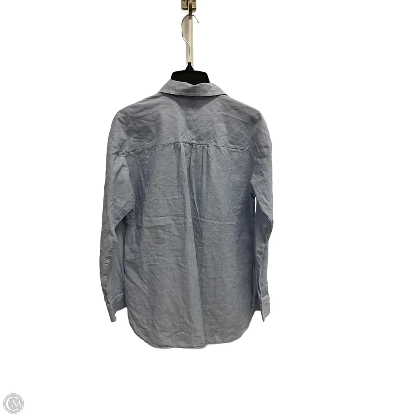 Top Long Sleeve By Loft In Blue, Size: S