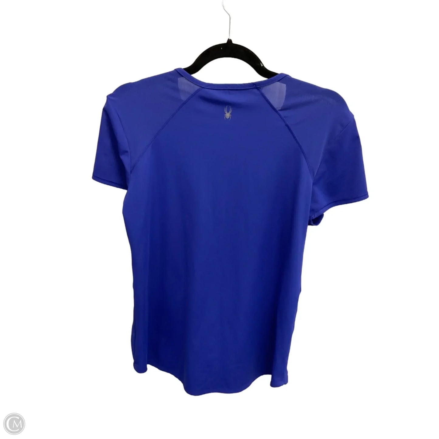 Athletic Top Short Sleeve By Spyder In Purple, Size: M