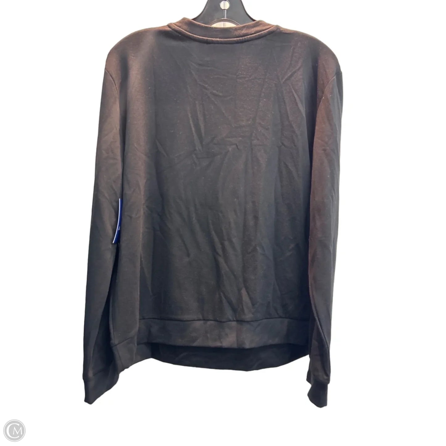 Top Long Sleeve By Apt 9 In Black, Size: M