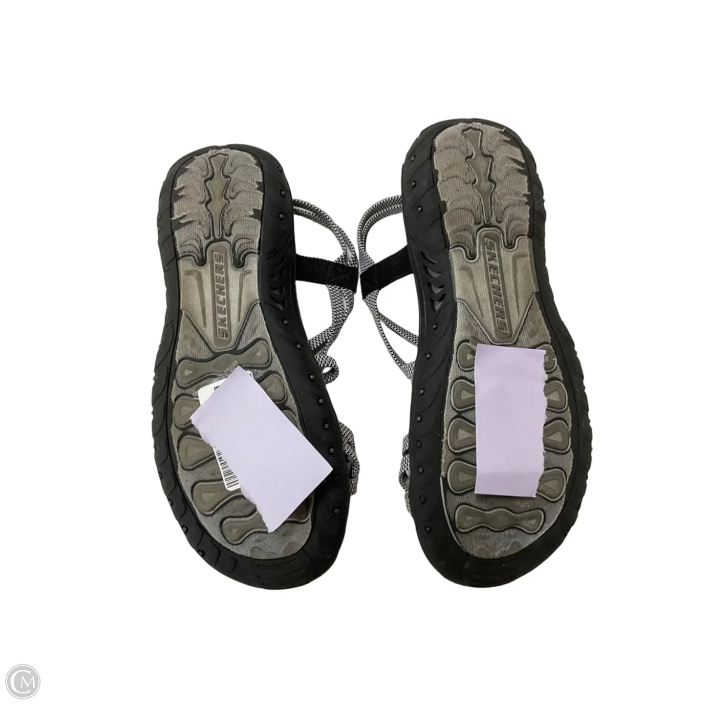 Sandals Flats By Skechers In Grey, Size: 8