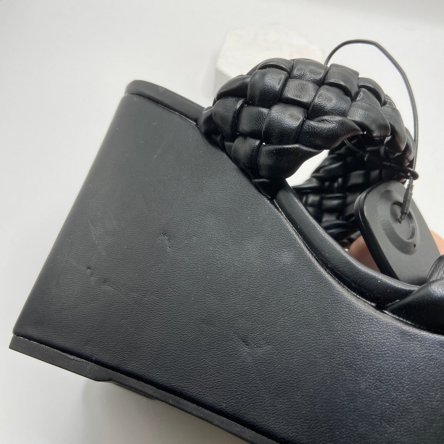 Shoes Heels Wedge By Nine West In Black, Size: 7