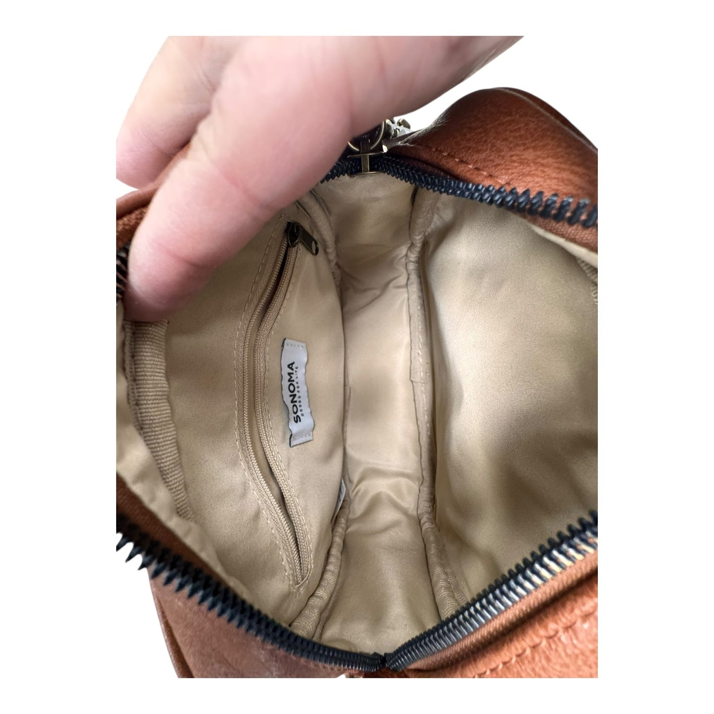 Handbag By Sonoma In Brown, Size:Small