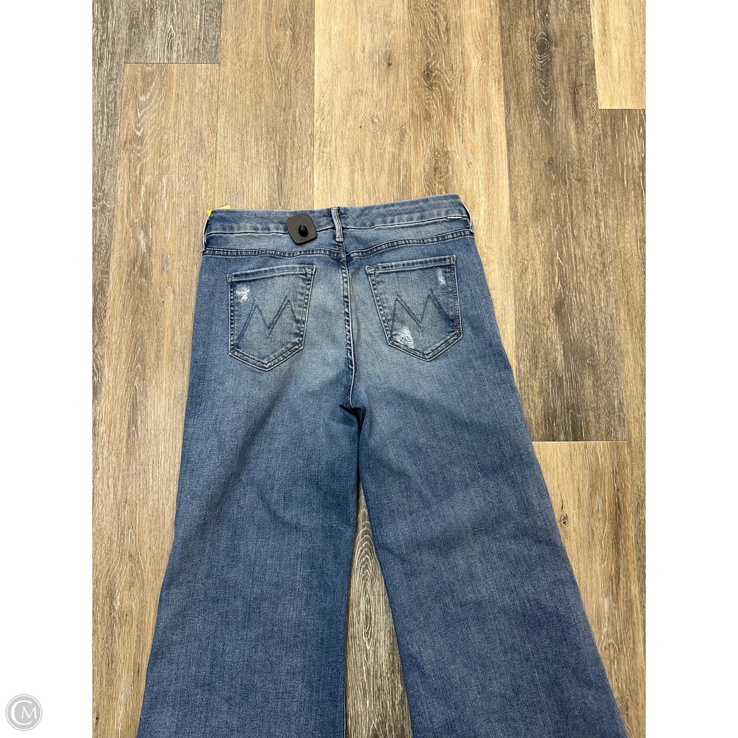 - Jeans Wide Leg By Mother In Blue Denim, Size: 6/28
