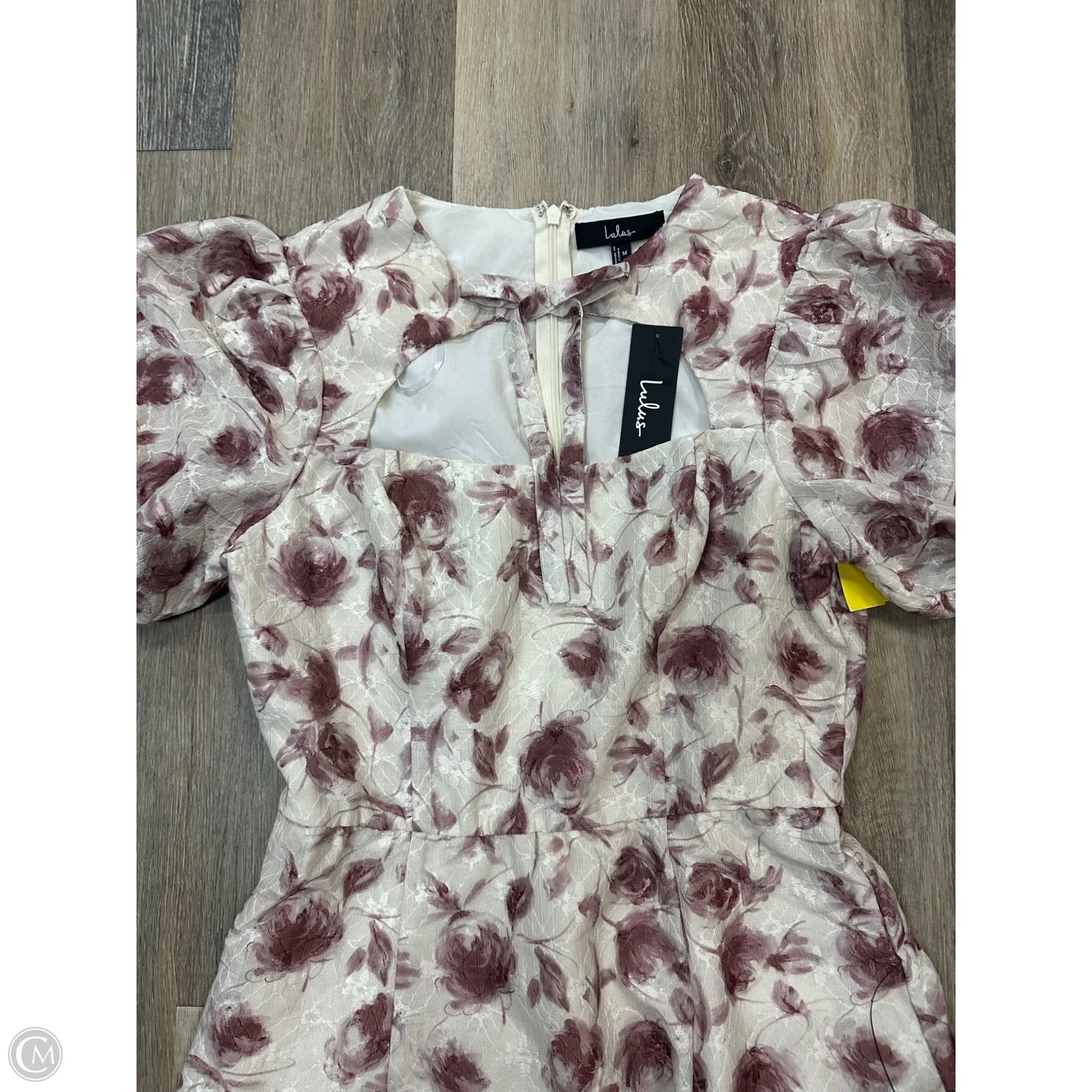 Dress Party Short By Lulus In Floral Print, Size: M