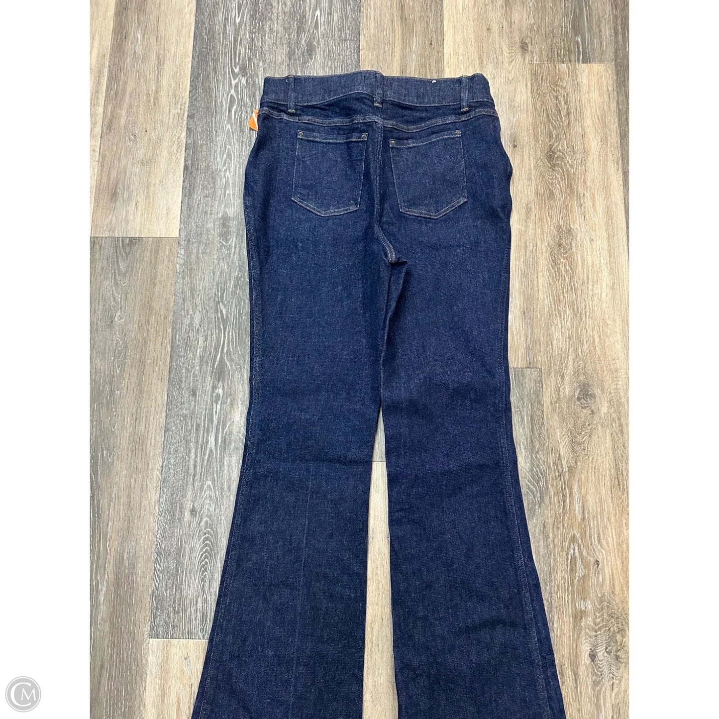 Jeans Boot Cut By Spanx In Blue Denim, Size: L