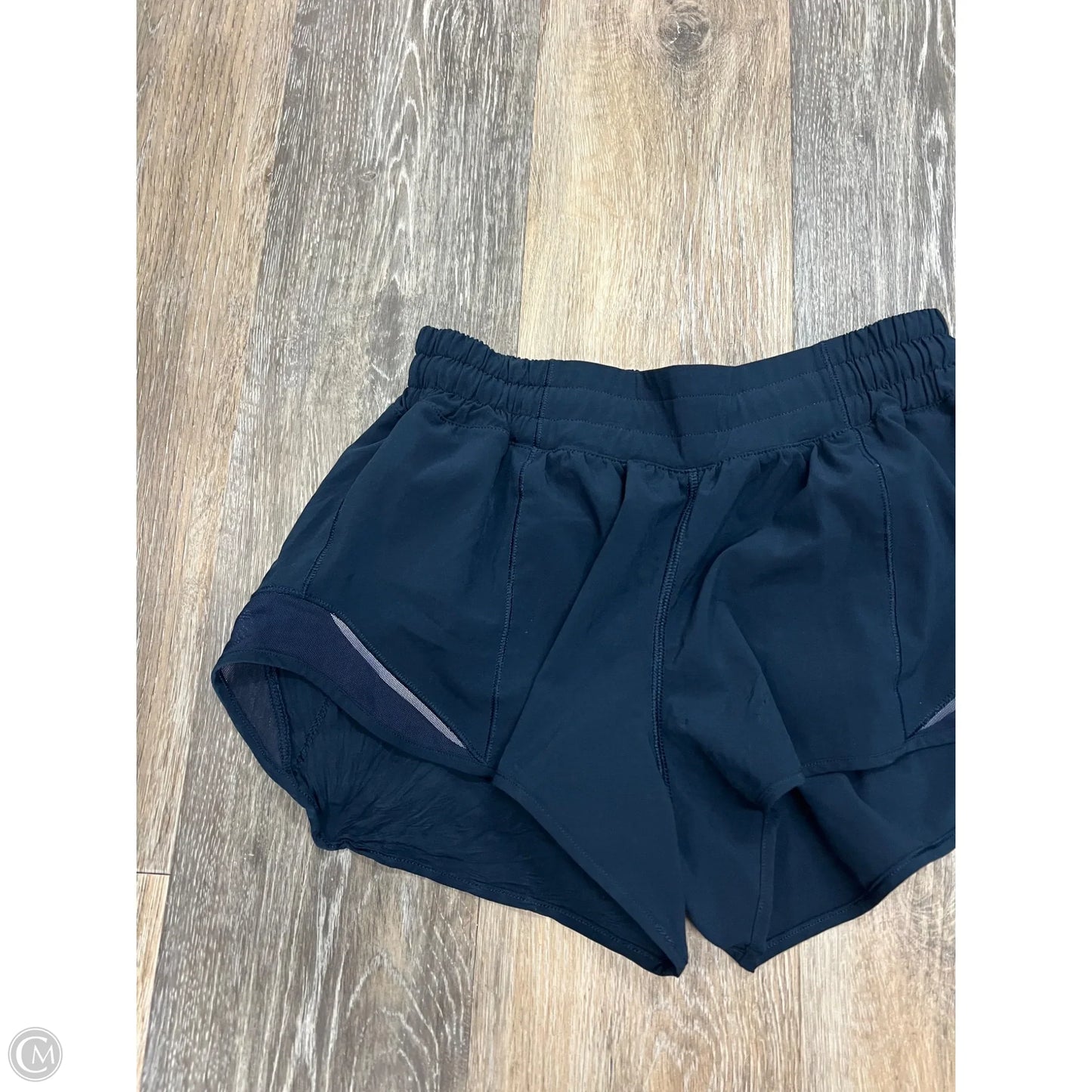Athletic Shorts By Lululemon In Blue, Size: 6