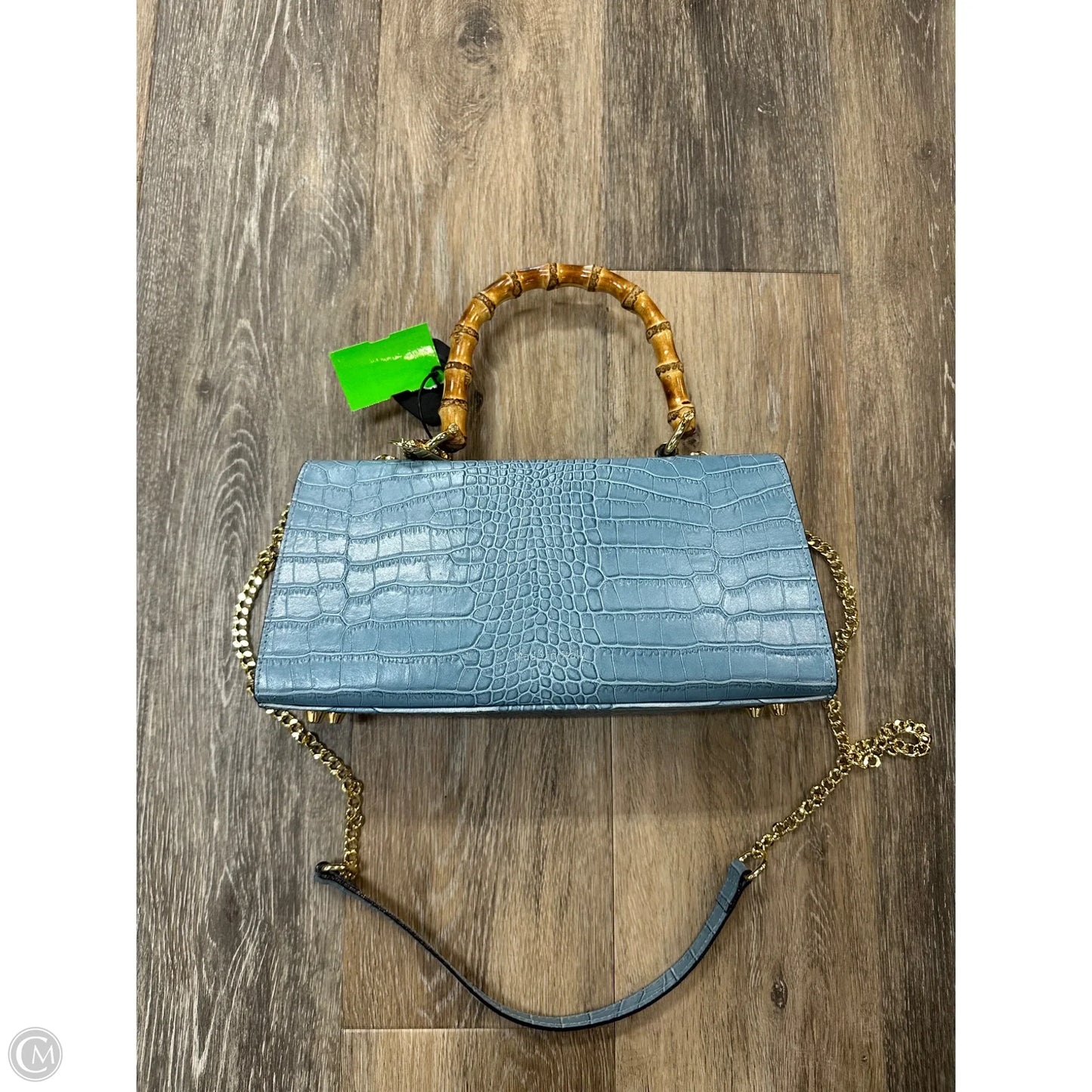 -Handbag Leather By Pratesi, Size: Medium