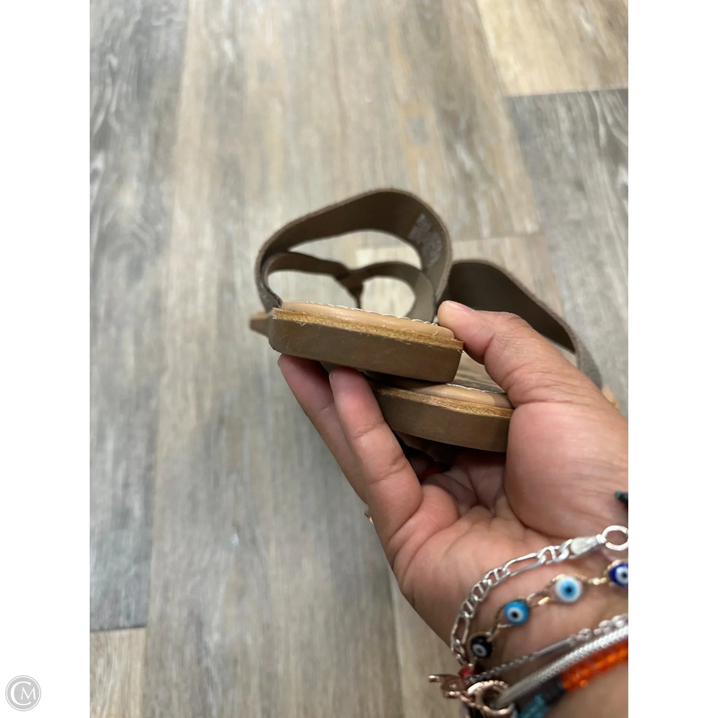 Sandals Flip Flops By Sorel In Brown, Size: 7