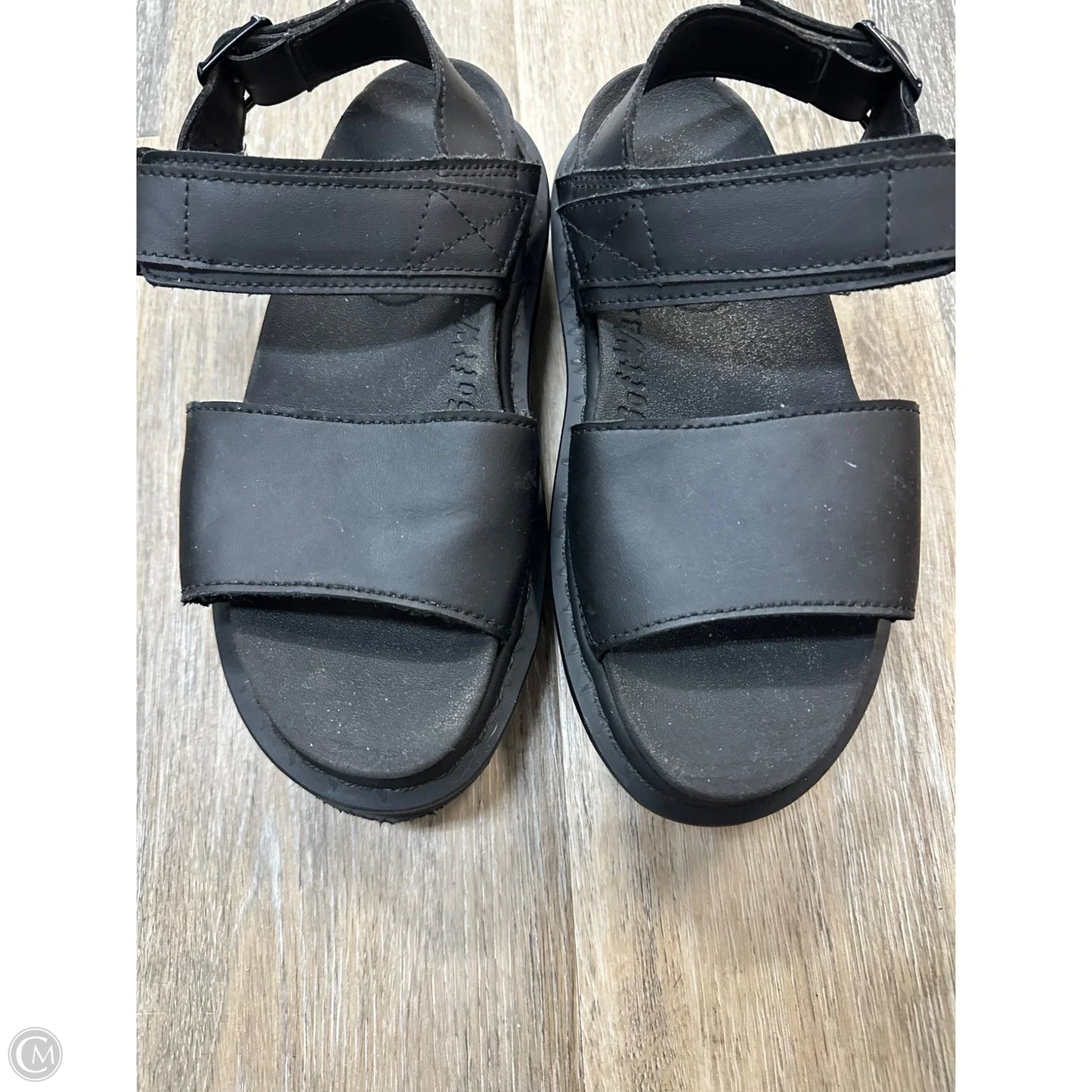 Sandals Flats By Dr Martens In Black, Size: 5